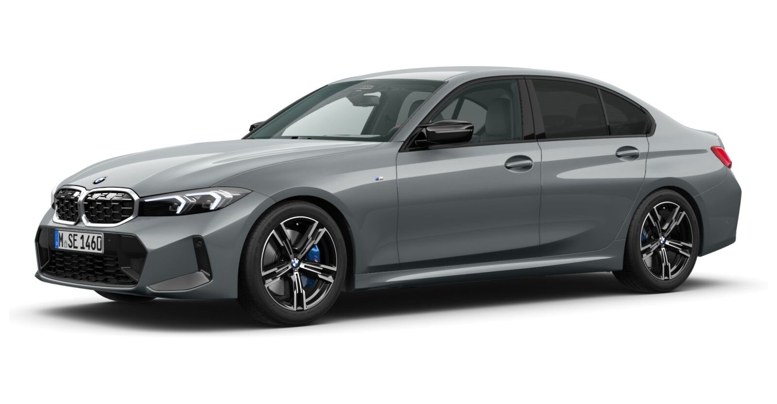 BMW BMW 3er in Grau von vorne