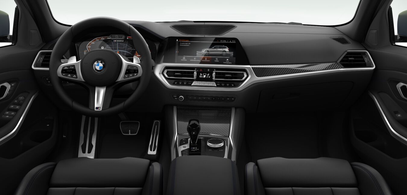 BMW BMW 3er im Innenraum von vorne BMW BMW 3er im Innenraum von vorne