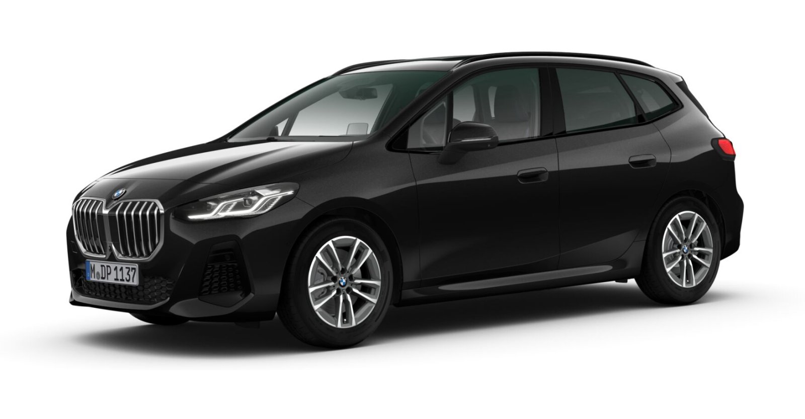 BMW BMW 2er in Schwarz von vorne