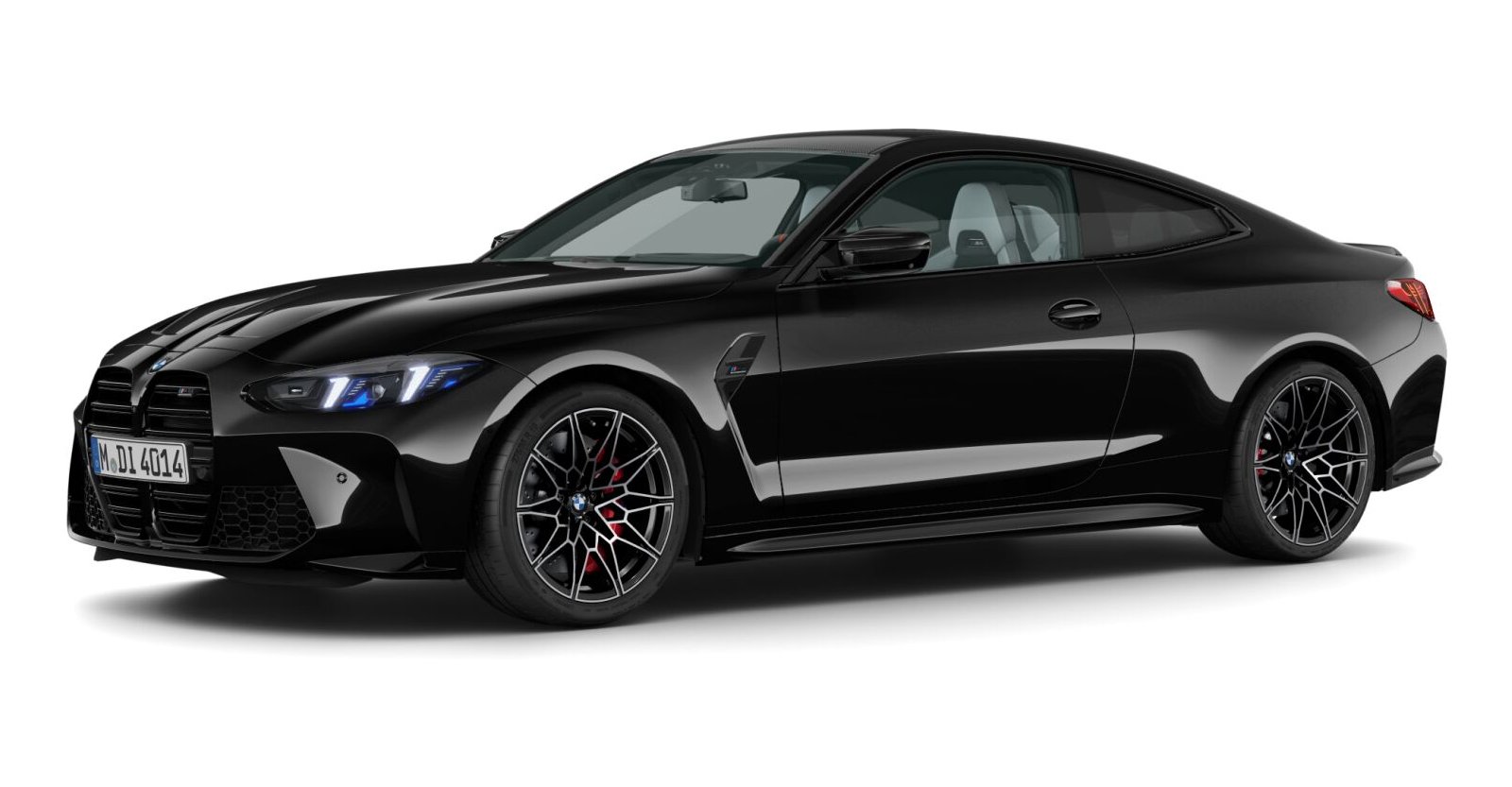 BMW BMW M in Schwarz von vorne BMW BMW M in Schwarz von vorne