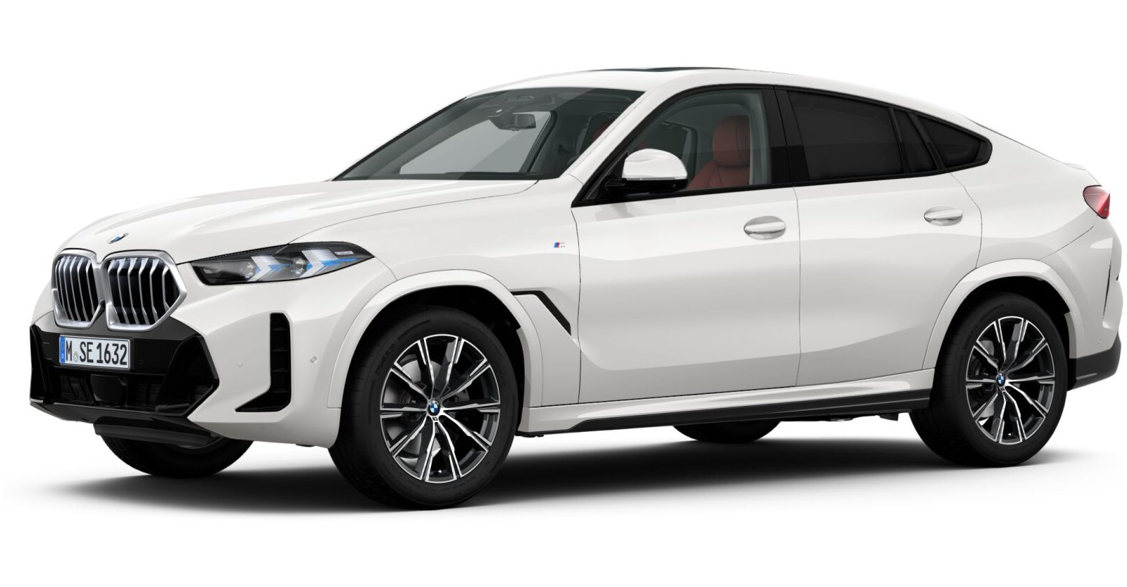 BMW BMW X in Weiß von vorne BMW BMW X in Weiß von vorne