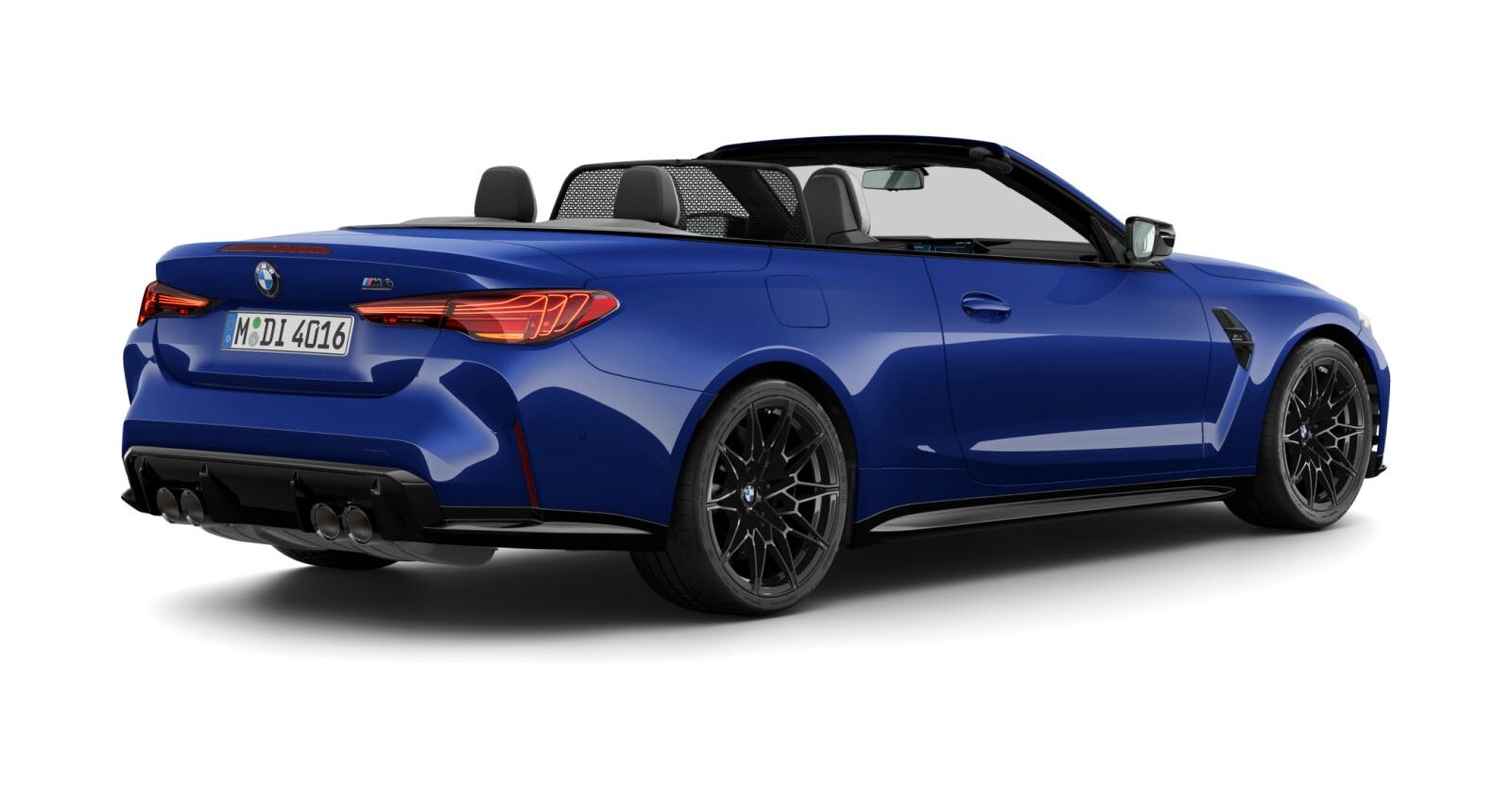 BMW BMW M in Blau von hinten BMW BMW M in Blau von hinten