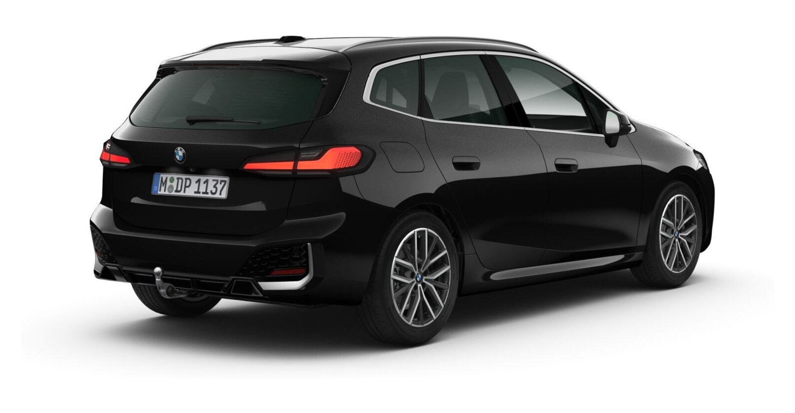 BMW BMW 2er in Schwarz von hinten BMW BMW 2er in Schwarz von hinten
