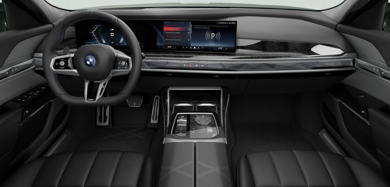 BMW BMW 7er im Innenraum von vorne