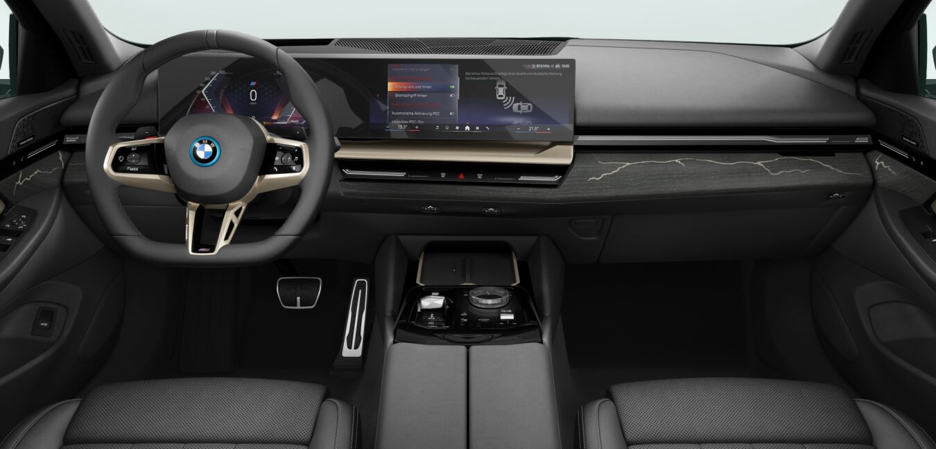 BMW BMW 5er im Innenraum von vorne BMW BMW 5er im Innenraum von vorne