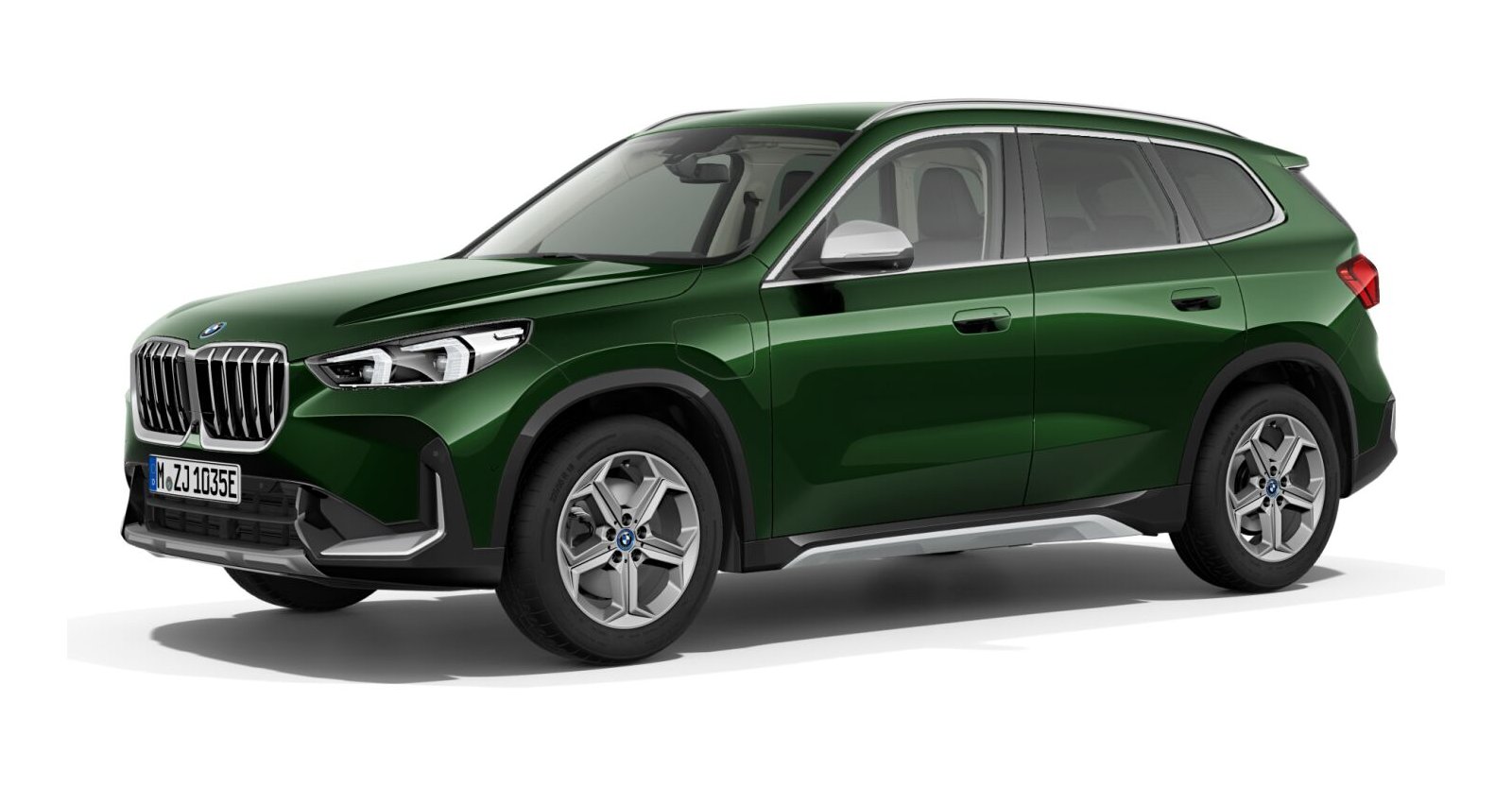 BMW BMW X in Grün von vorne