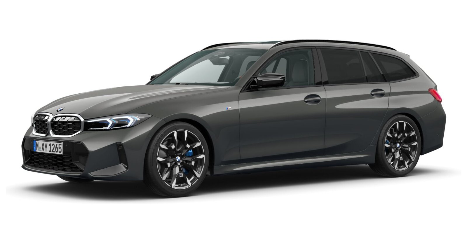 BMW BMW 3er in Grau von vorne BMW BMW 3er in Grau von vorne