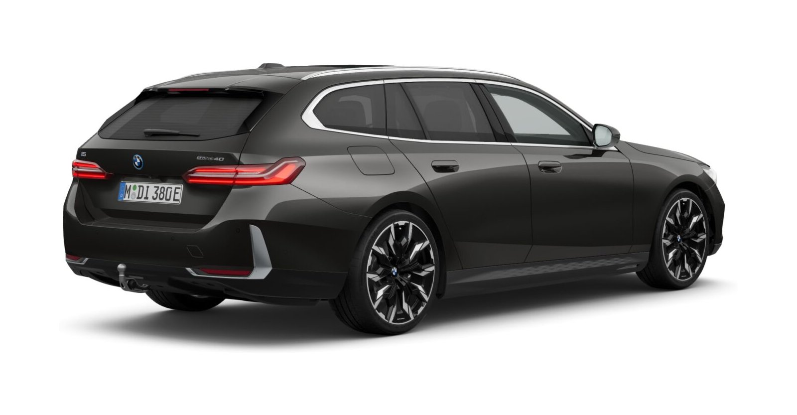 BMW BMW I in Grau von hinten