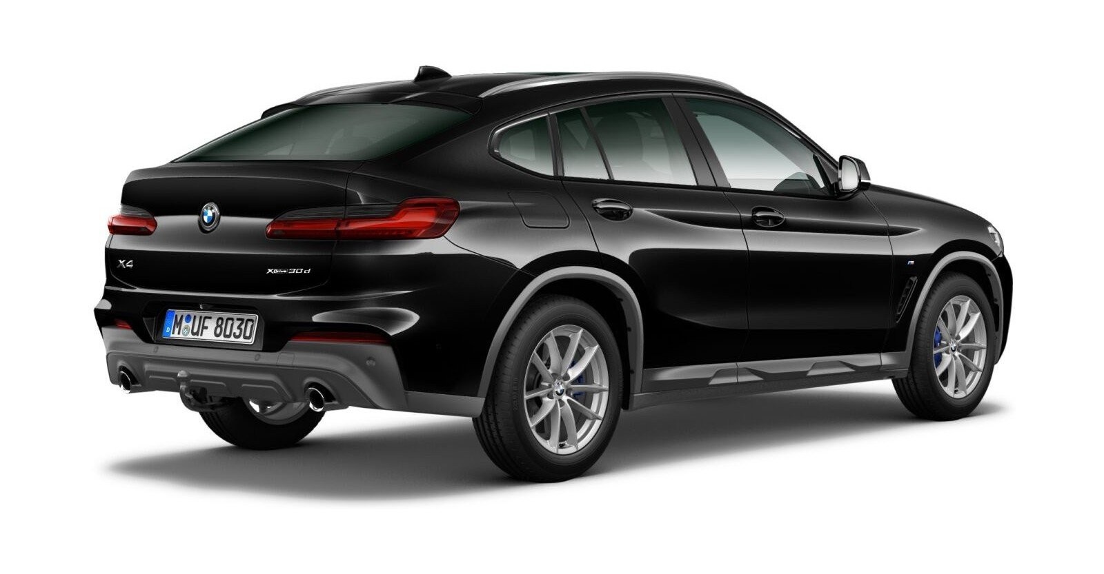 BMW BMW X in Schwarz von hinten BMW BMW X in Schwarz von hinten