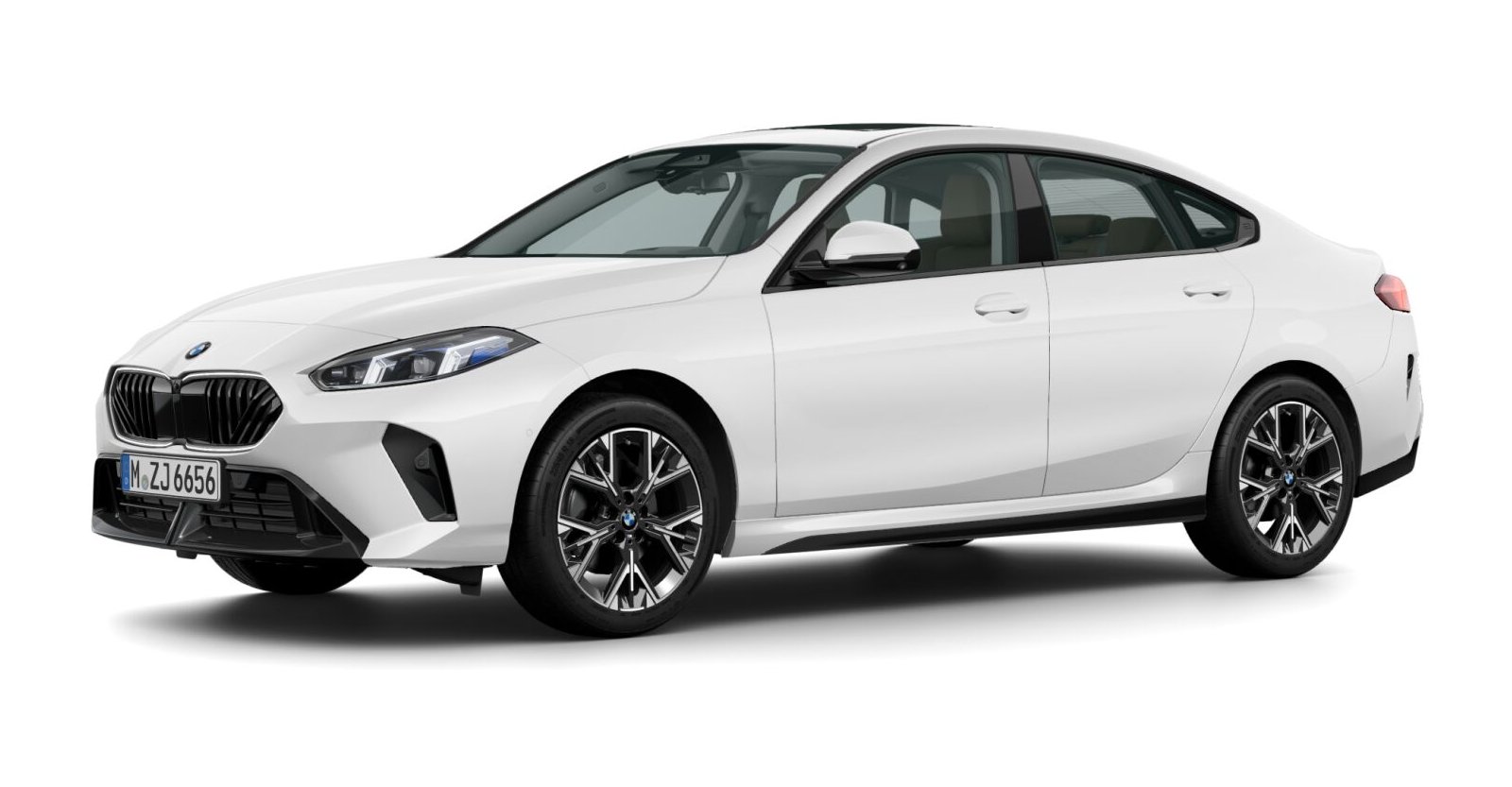 BMW BMW 2er in Weiß von vorne BMW BMW 2er in Weiß von vorne