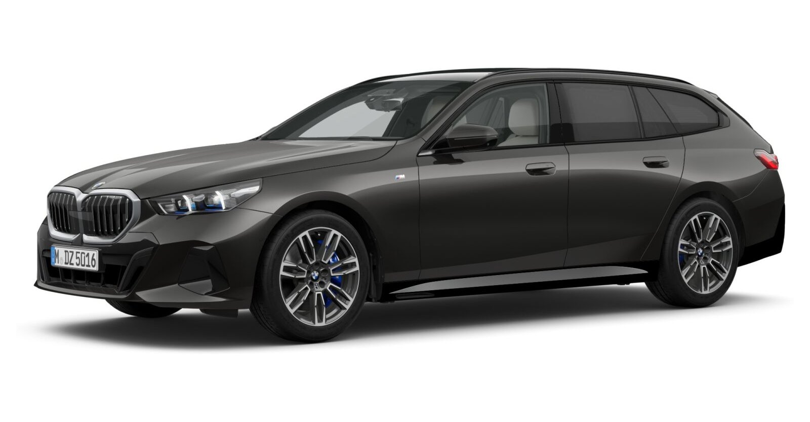 BMW BMW 5er in Grau von vorne BMW BMW 5er in Grau von vorne