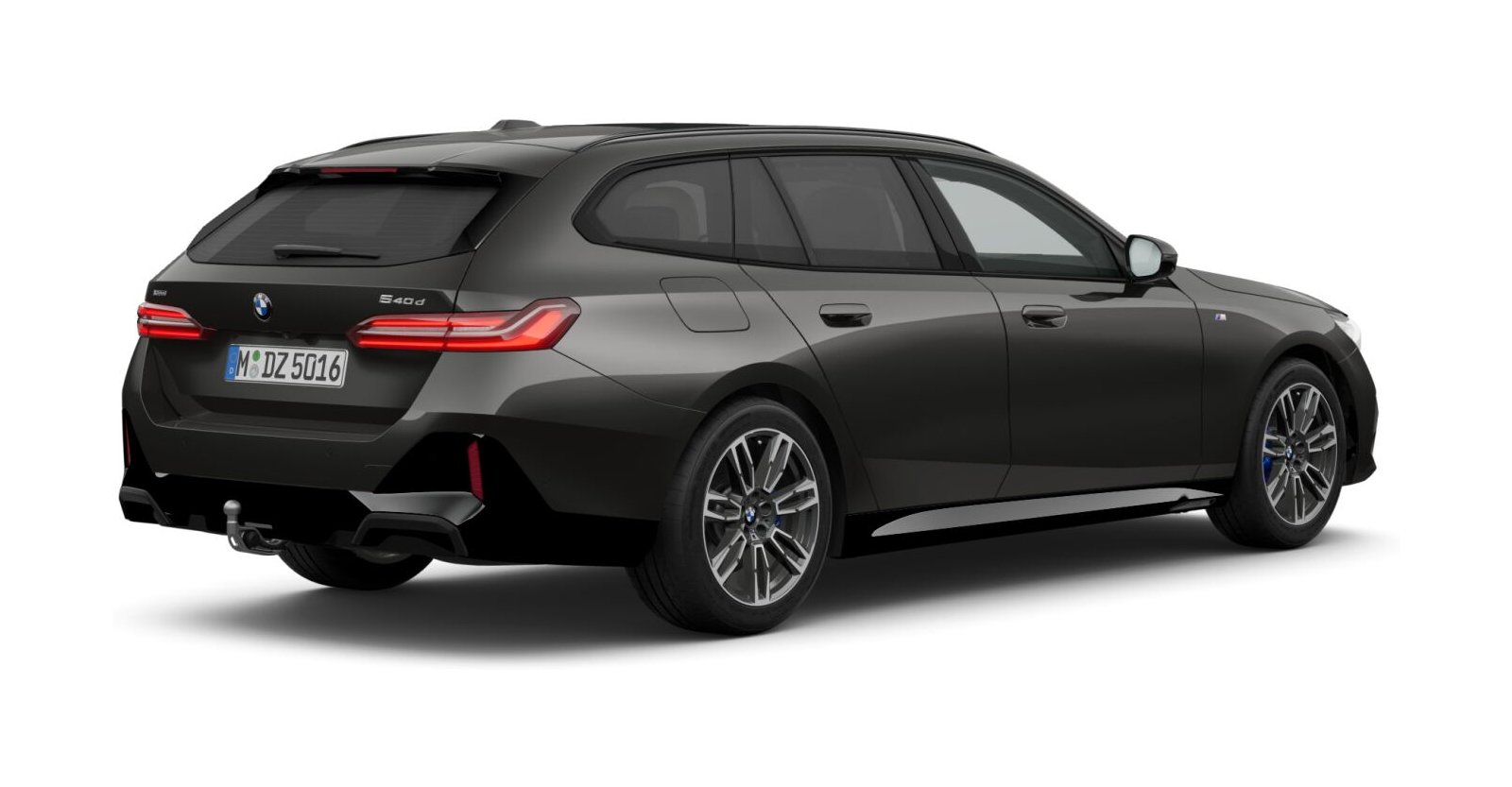 BMW BMW 5er in Grau von hinten BMW BMW 5er in Grau von hinten