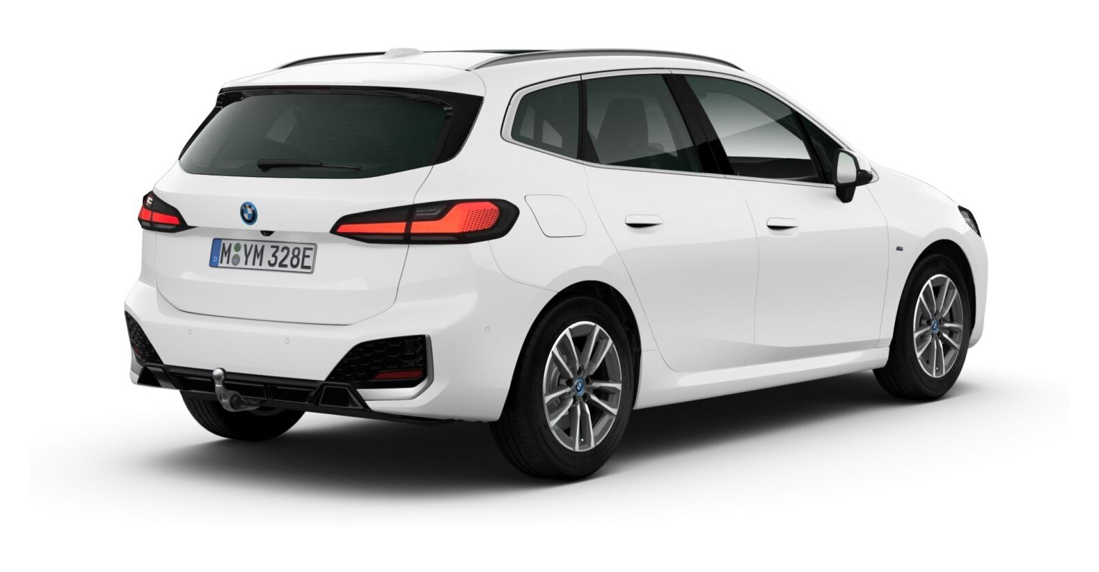 BMW BMW 2er in Weiß von hinten BMW BMW 2er in Weiß von hinten