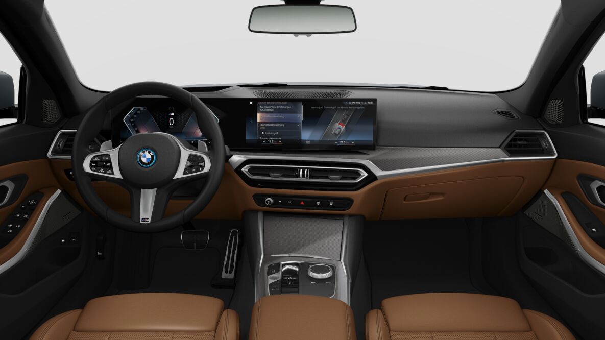BMW BMW 3er im Innenraum von vorne