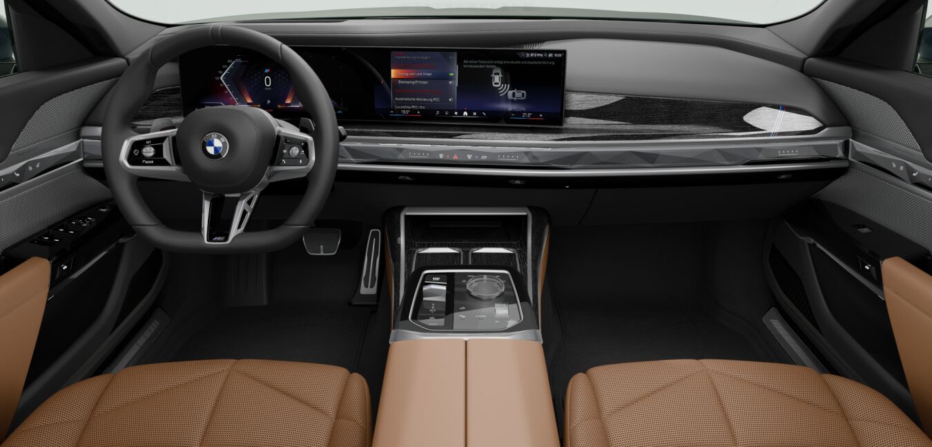 BMW BMW 7er im Innenraum von vorne BMW BMW 7er im Innenraum von vorne