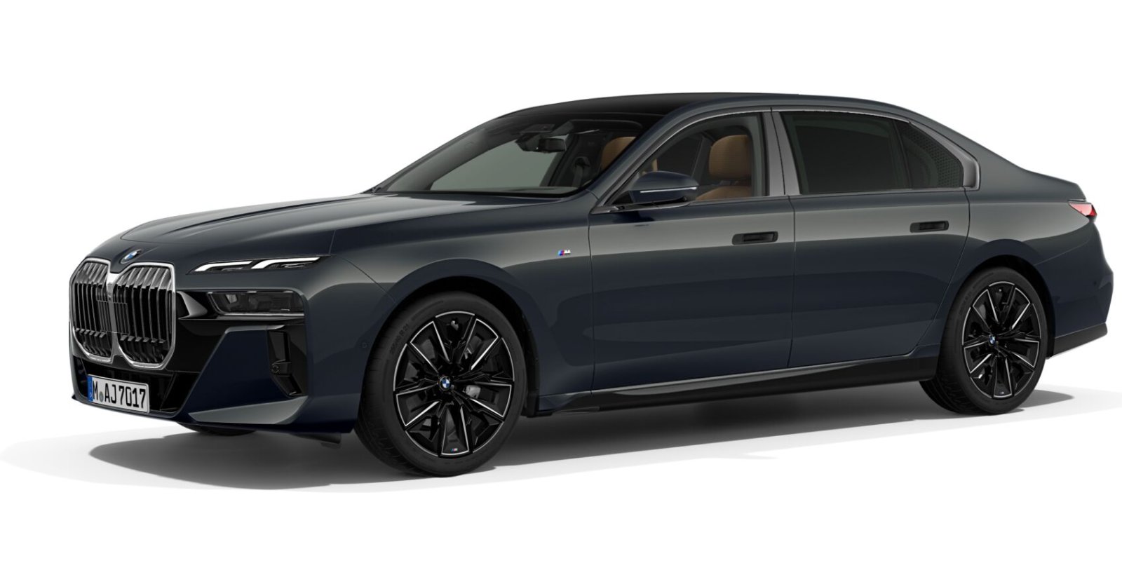 BMW BMW 7er in Grau von vorne BMW BMW 7er in Grau von vorne
