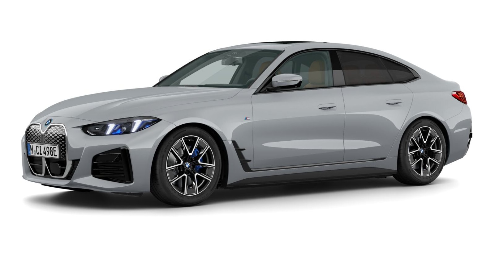 BMW BMW I in Grau von vorne
