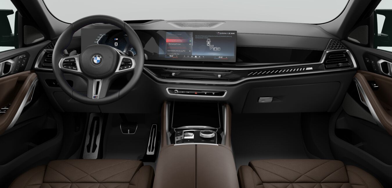 BMW BMW X im Innenraum von vorne