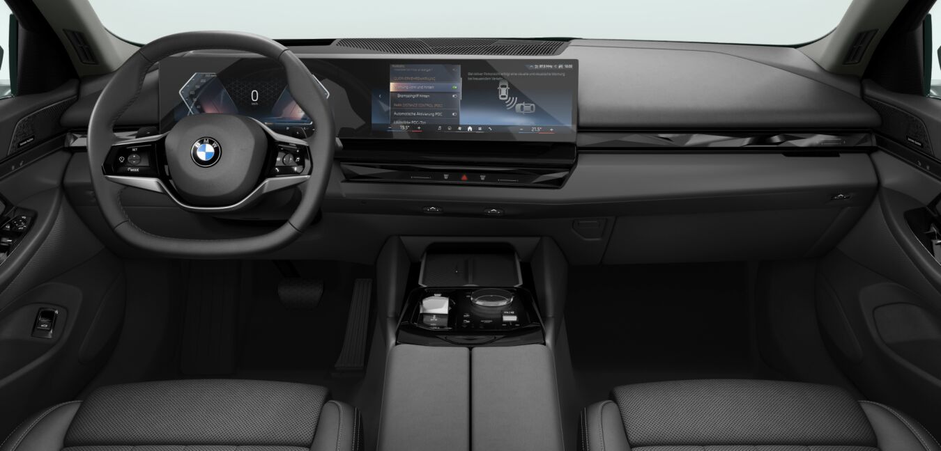 BMW BMW 5er im Innenraum von vorne BMW BMW 5er im Innenraum von vorne