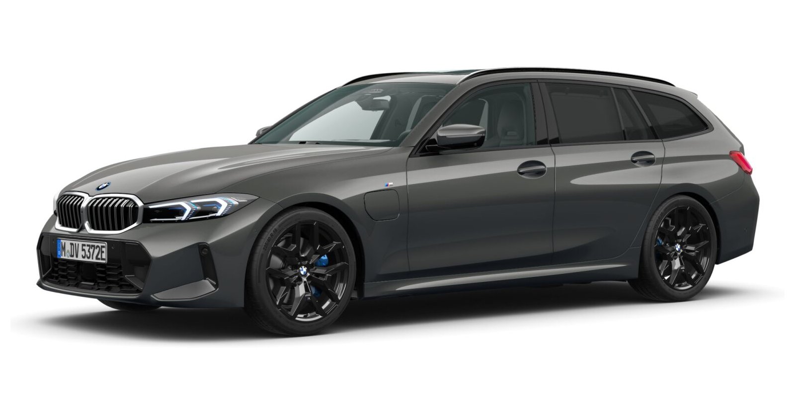 BMW BMW 3er in Grau von vorne