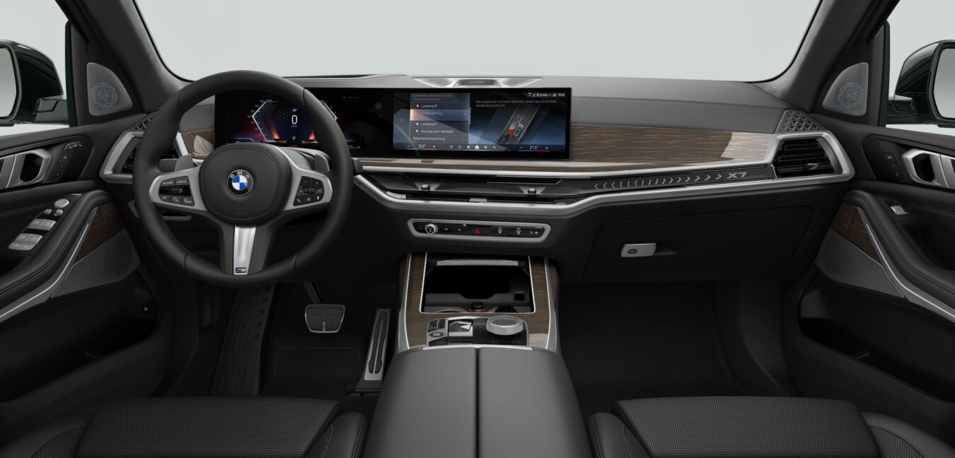 BMW BMW X im Innenraum von vorne