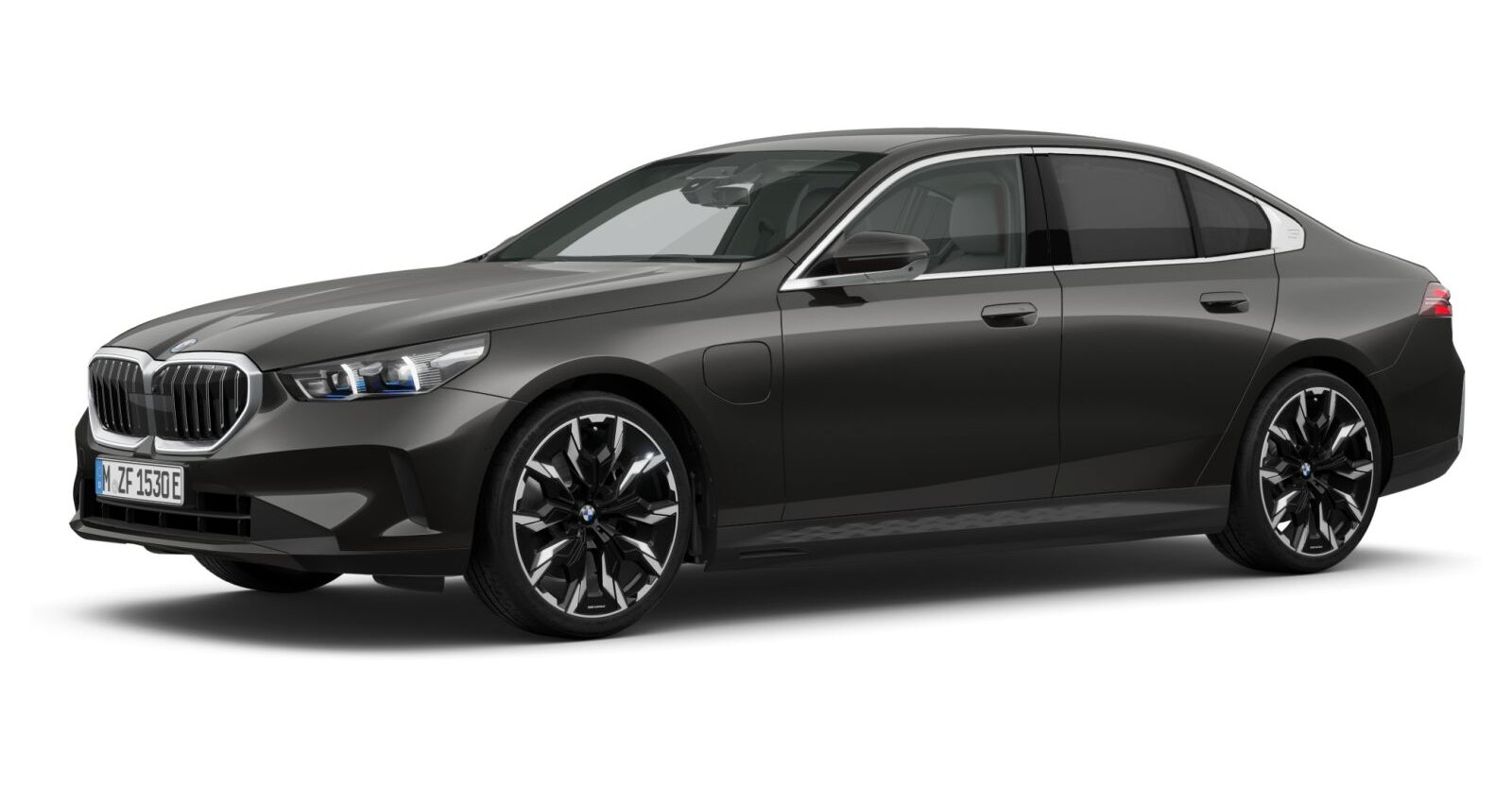 BMW BMW 5er in Grau von vorne