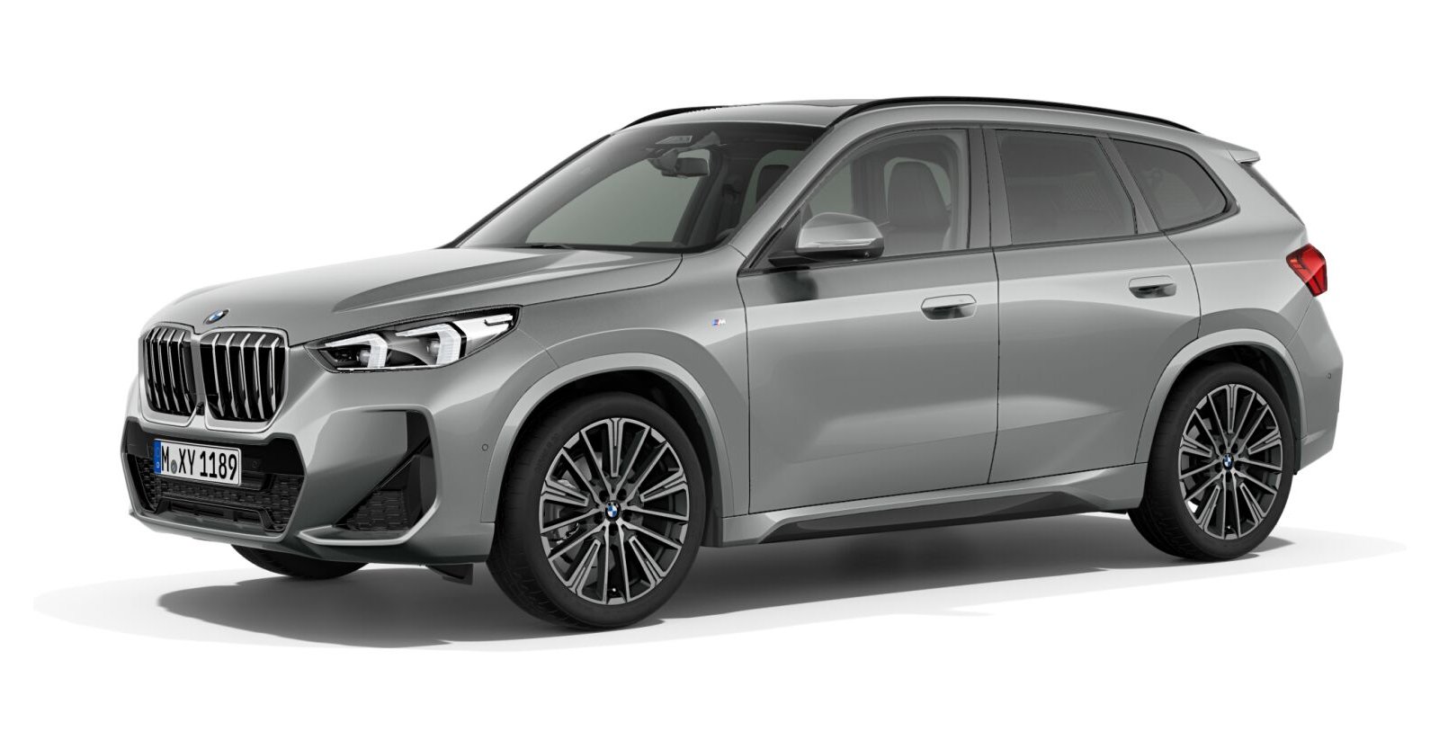 BMW BMW X in Silber von vorne