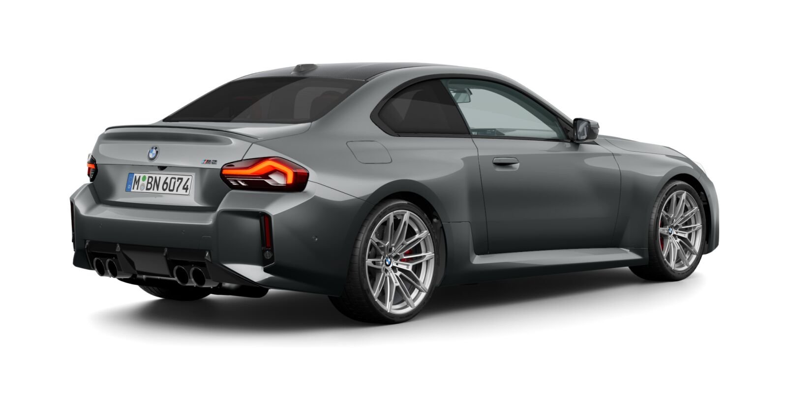 BMW BMW M in Grau von hinten BMW BMW M in Grau von hinten