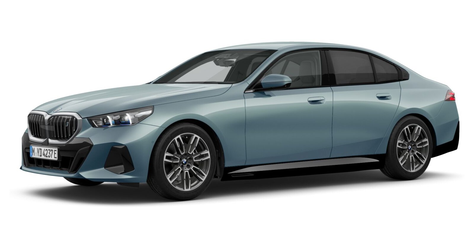 BMW BMW I in Grün von vorne