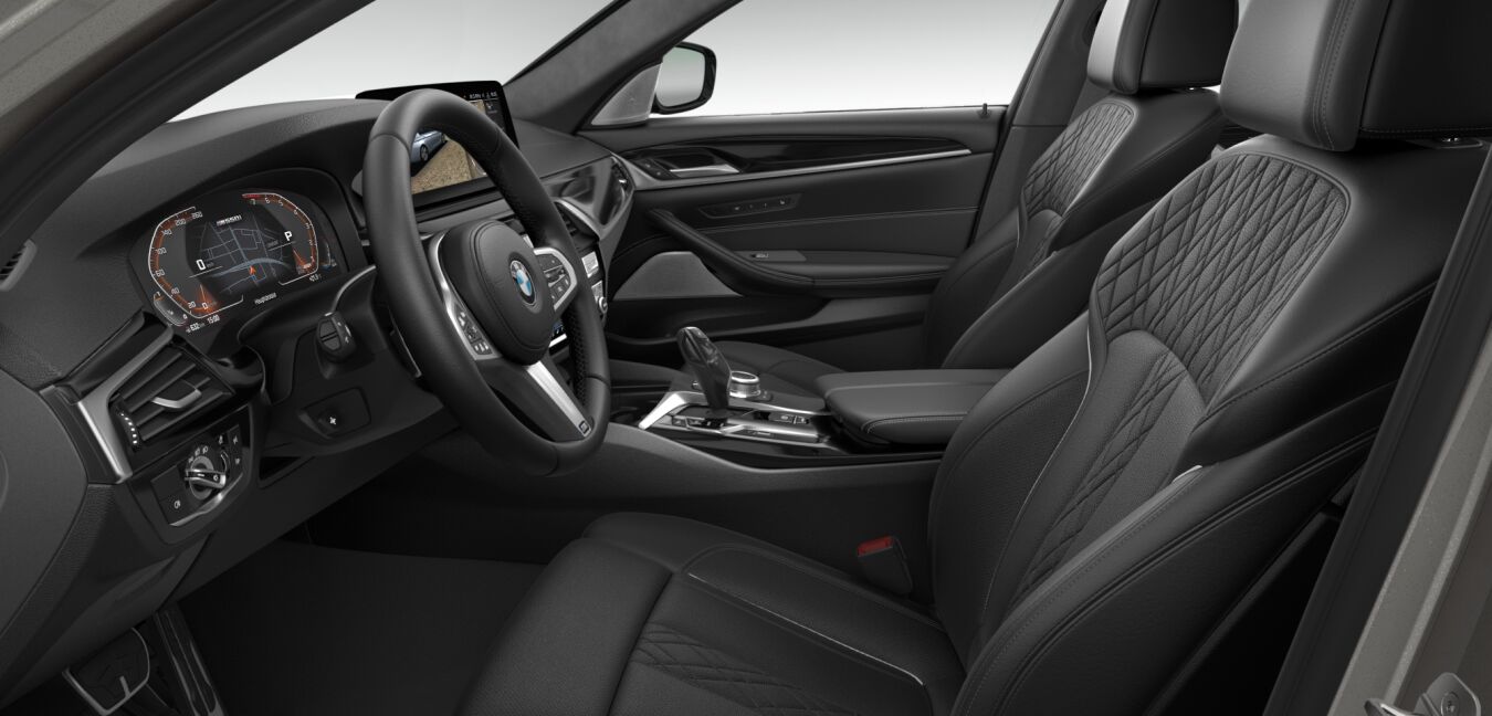 BMW BMW 5er im Innenraum seitlich BMW BMW 5er im Innenraum seitlich