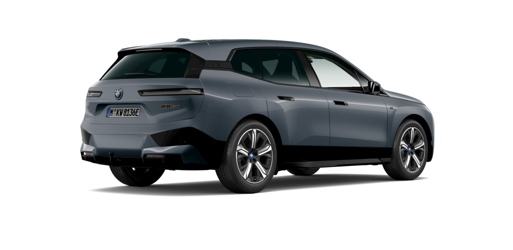 BMW BMW I in Grau von hinten BMW BMW I in Grau von hinten