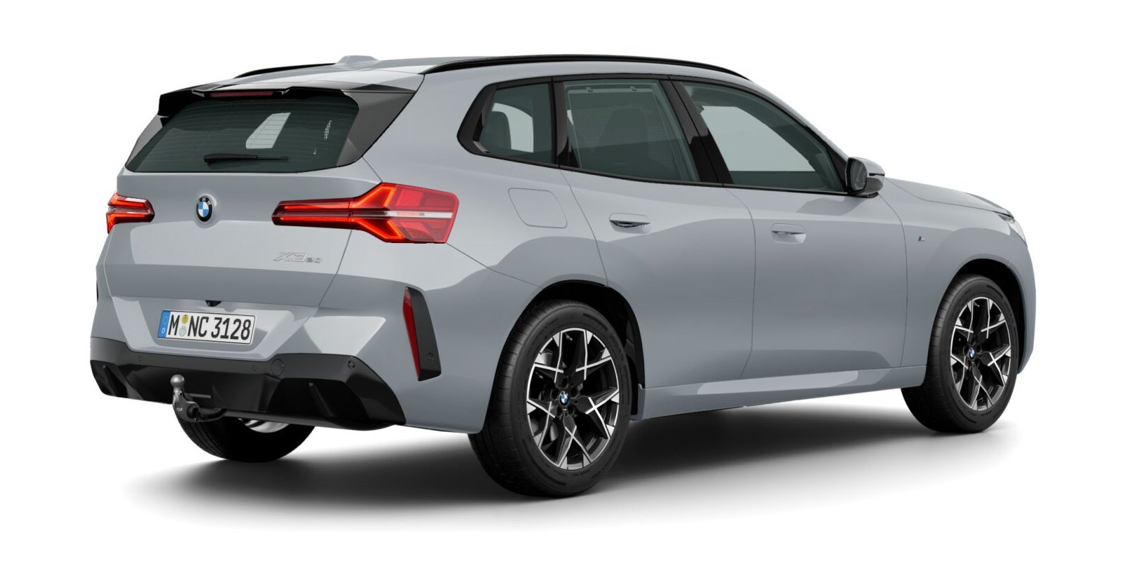 BMW BMW X in Grau von hinten
