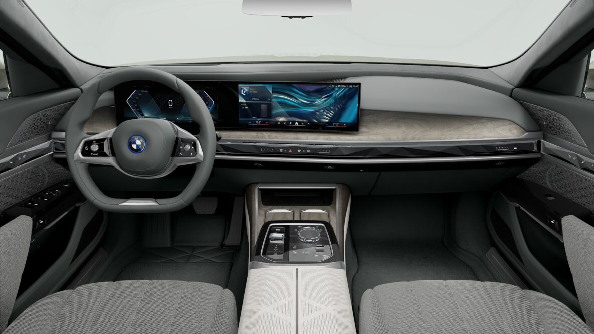 BMW BMW I im Innenraum von vorne BMW BMW I im Innenraum von vorne