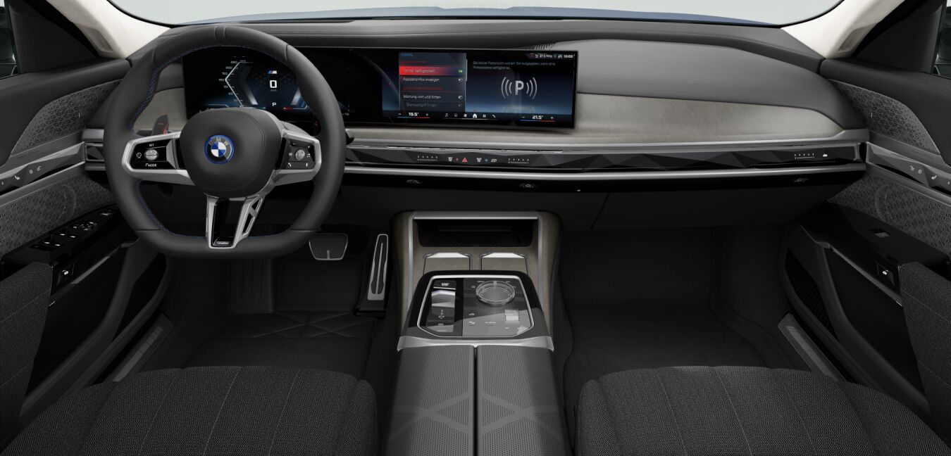 BMW BMW 7er im Innenraum von vorne BMW BMW 7er im Innenraum von vorne