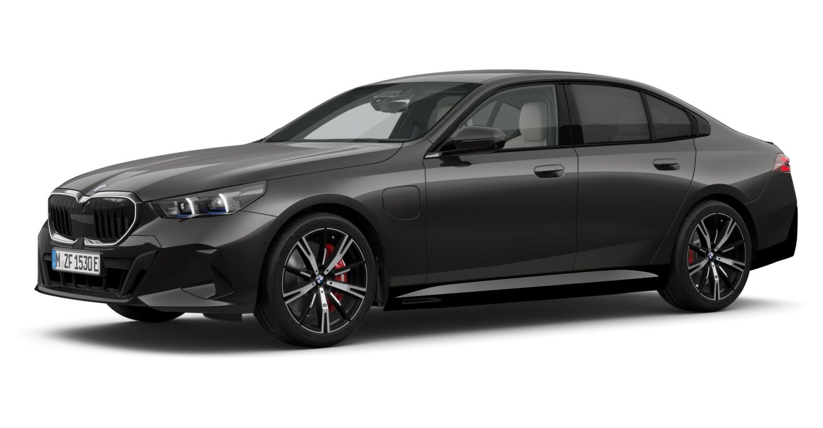 BMW BMW 5er in Grau von vorne BMW BMW 5er in Grau von vorne