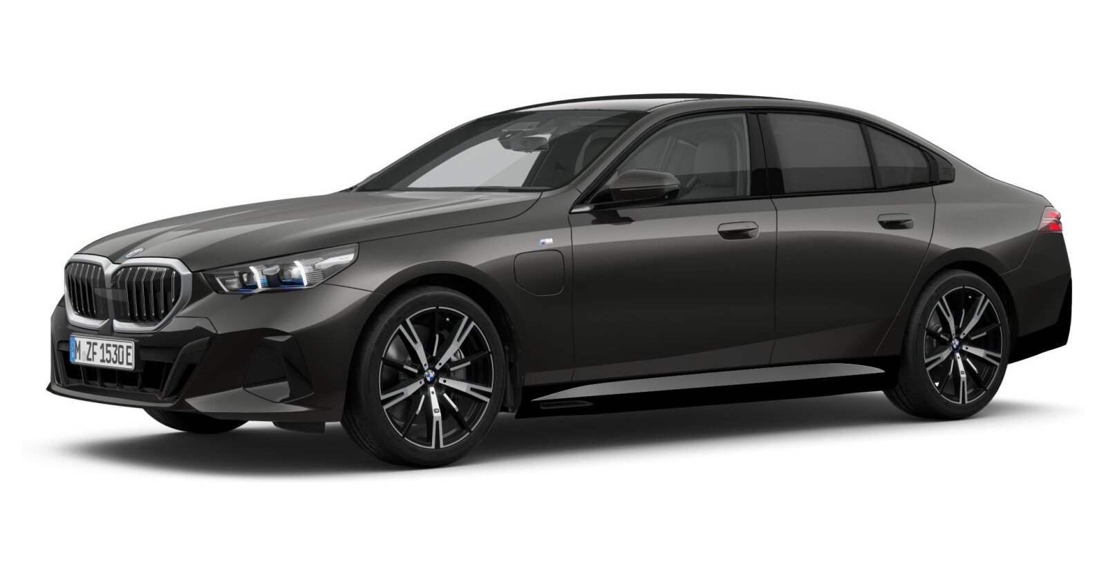 BMW BMW 5er in Grau von vorne