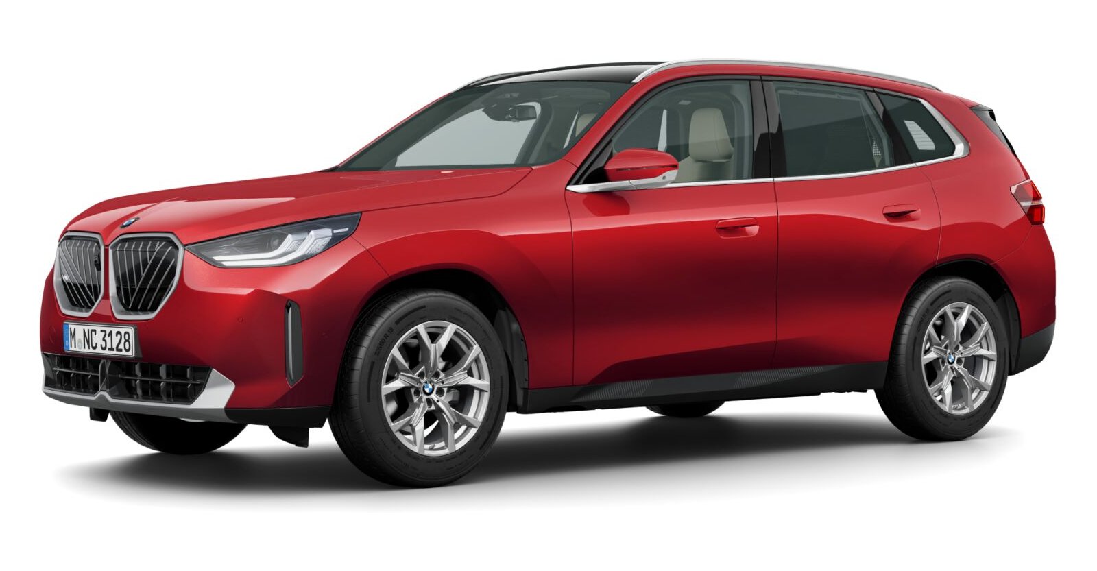 BMW BMW X in Rot von vorne