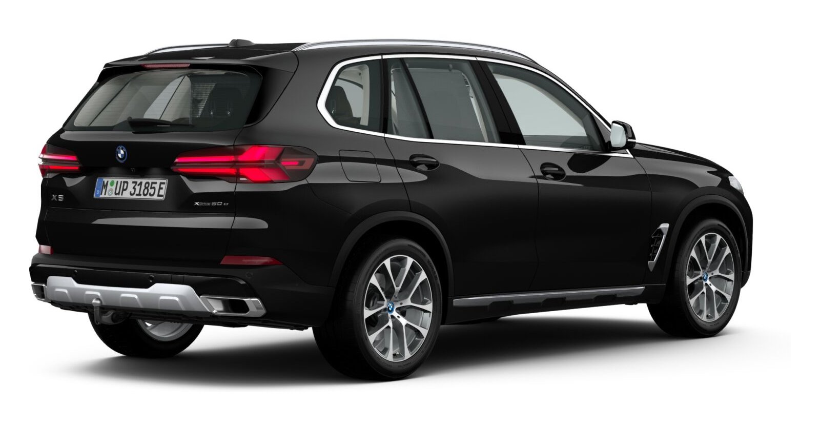 BMW BMW X in Schwarz von hinten BMW BMW X in Schwarz von hinten