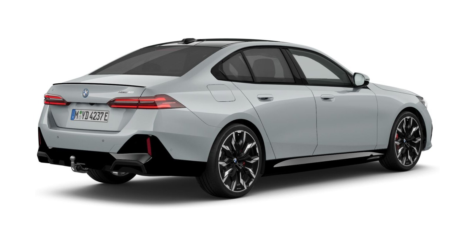 BMW BMW I in Grau von hinten