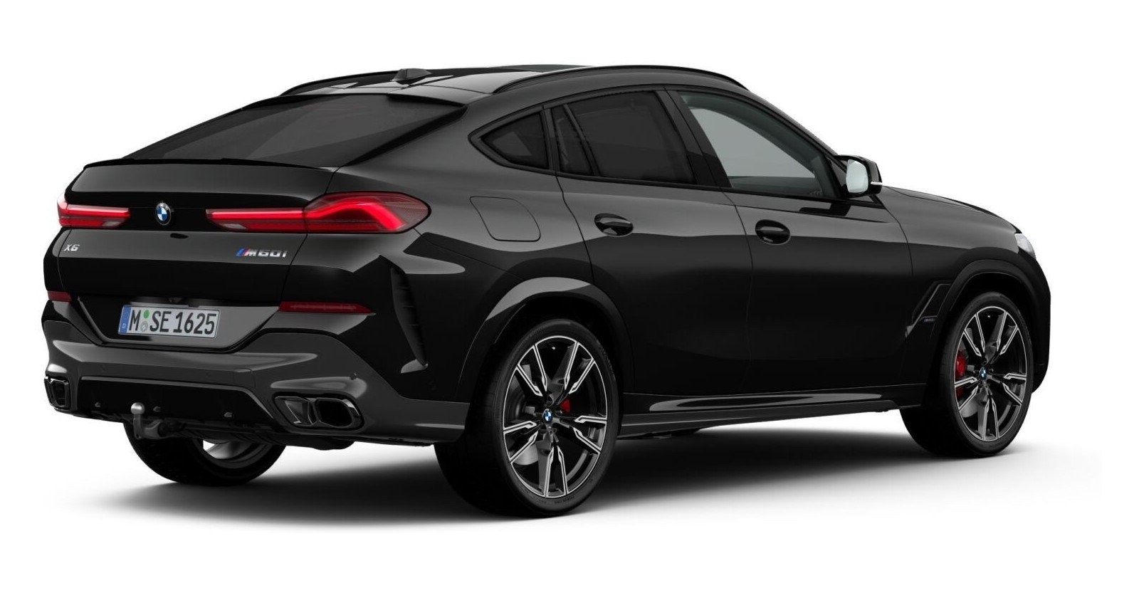 BMW BMW X in Schwarz von hinten BMW BMW X in Schwarz von hinten