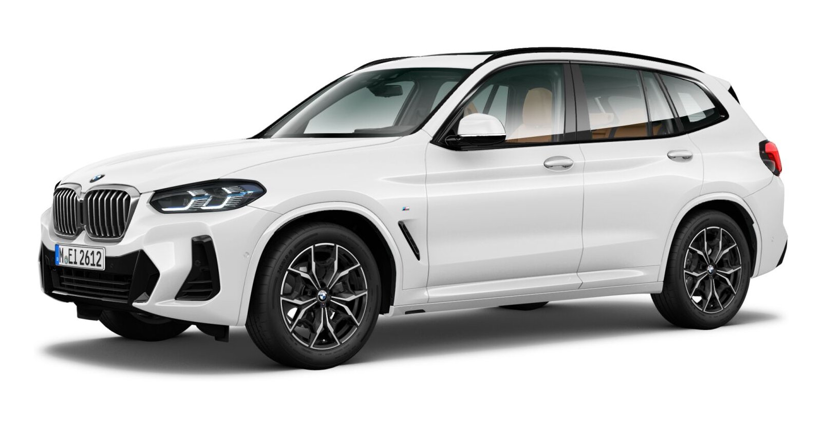 BMW BMW X in Weiß von vorne BMW BMW X in Weiß von vorne