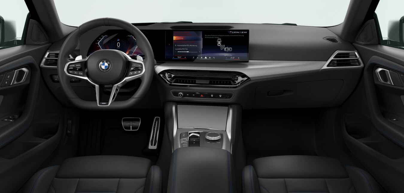 BMW BMW 2er im Innenraum von vorne