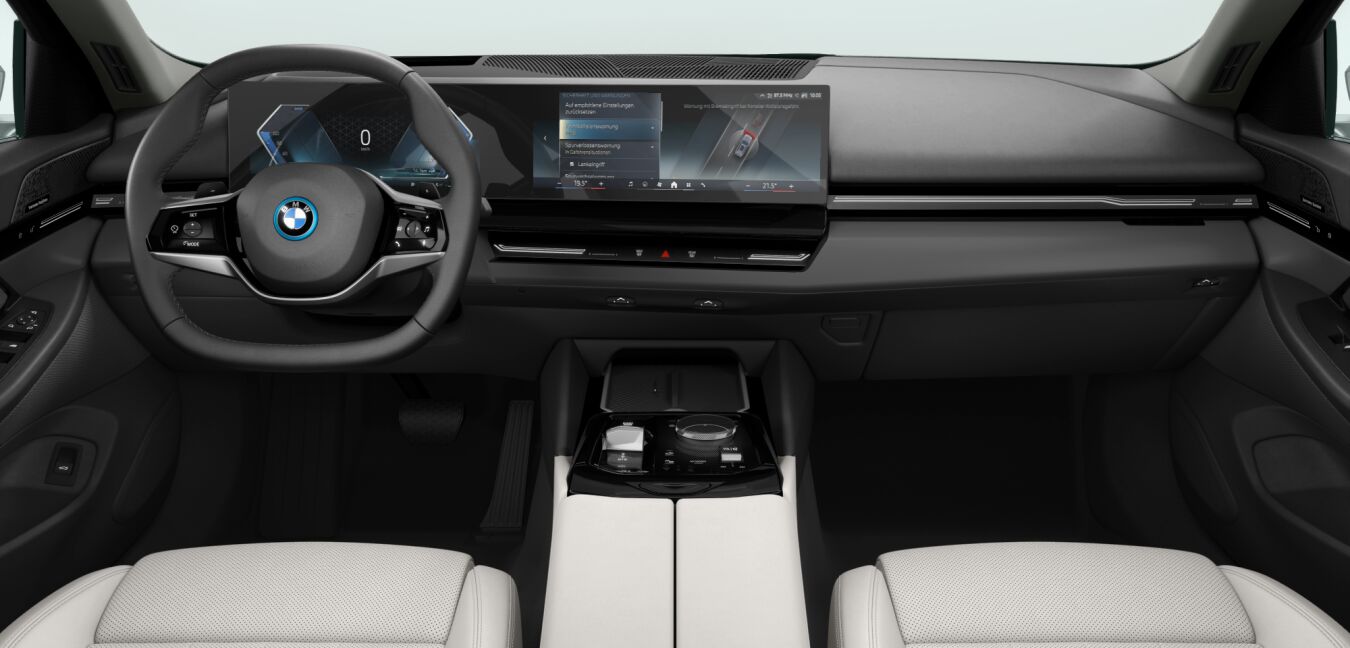 BMW BMW 5er im Innenraum von vorne BMW BMW 5er im Innenraum von vorne