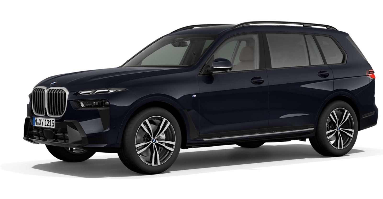 BMW BMW X in Schwarz von vorne BMW BMW X in Schwarz von vorne