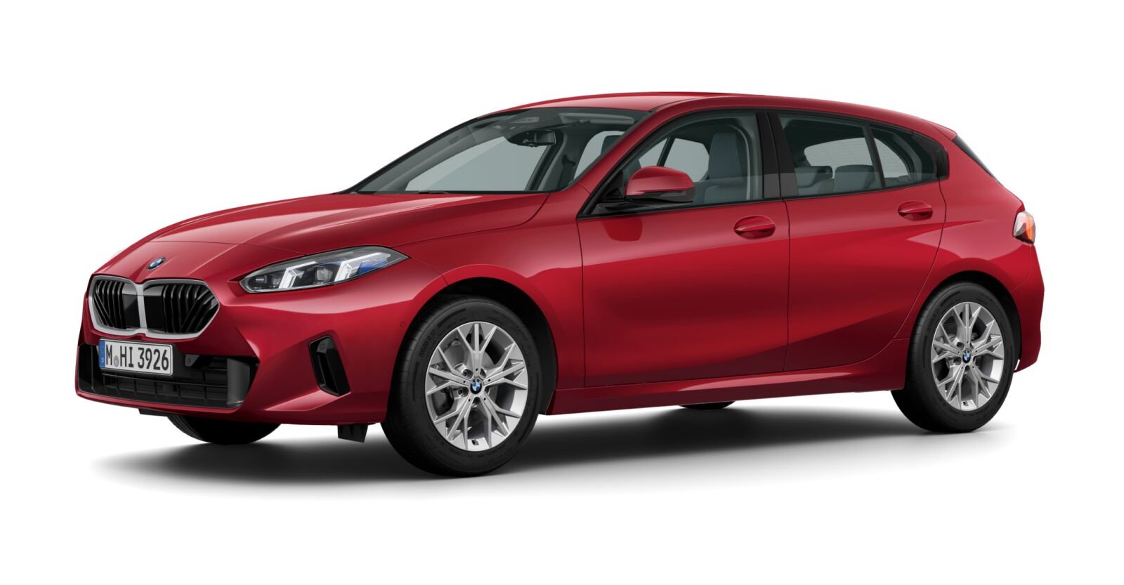 BMW BMW 1er in Rot von vorne