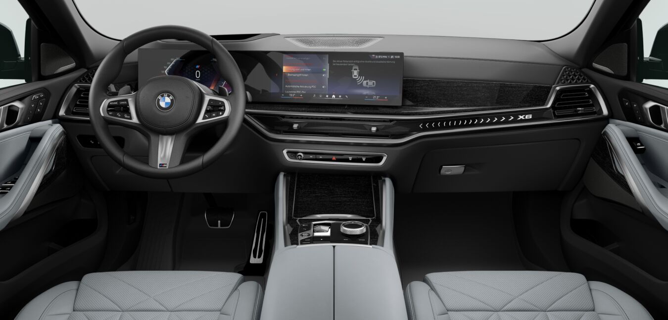 BMW BMW X im Innenraum von vorne