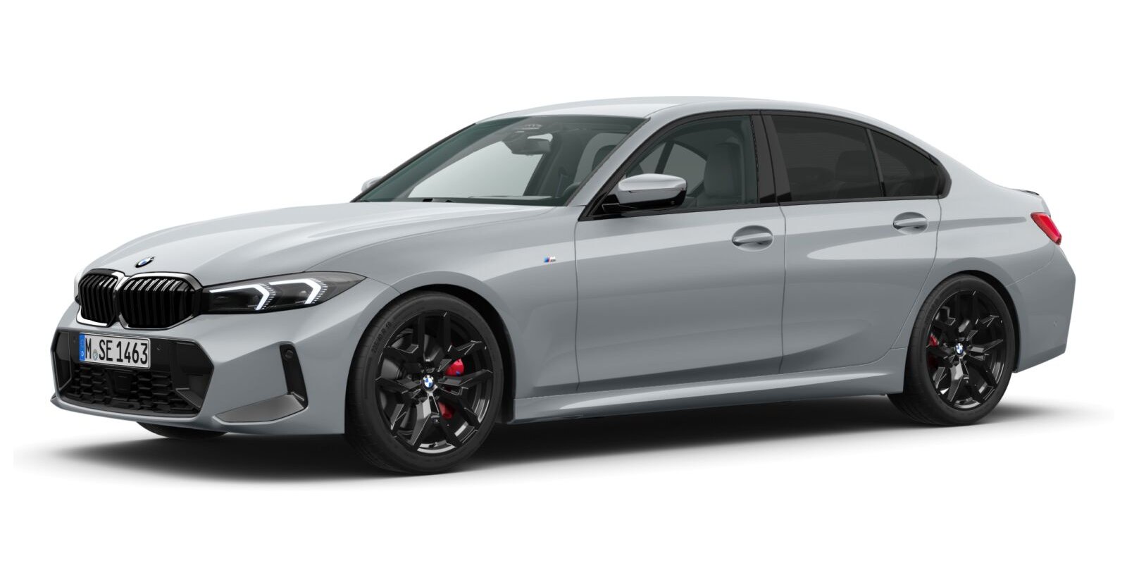 BMW BMW 3er in Grau von vorne