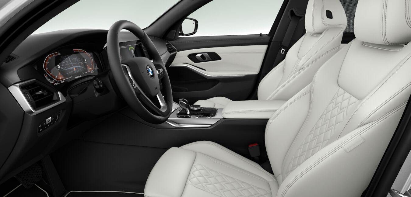 BMW BMW 3er im Innenraum seitlich