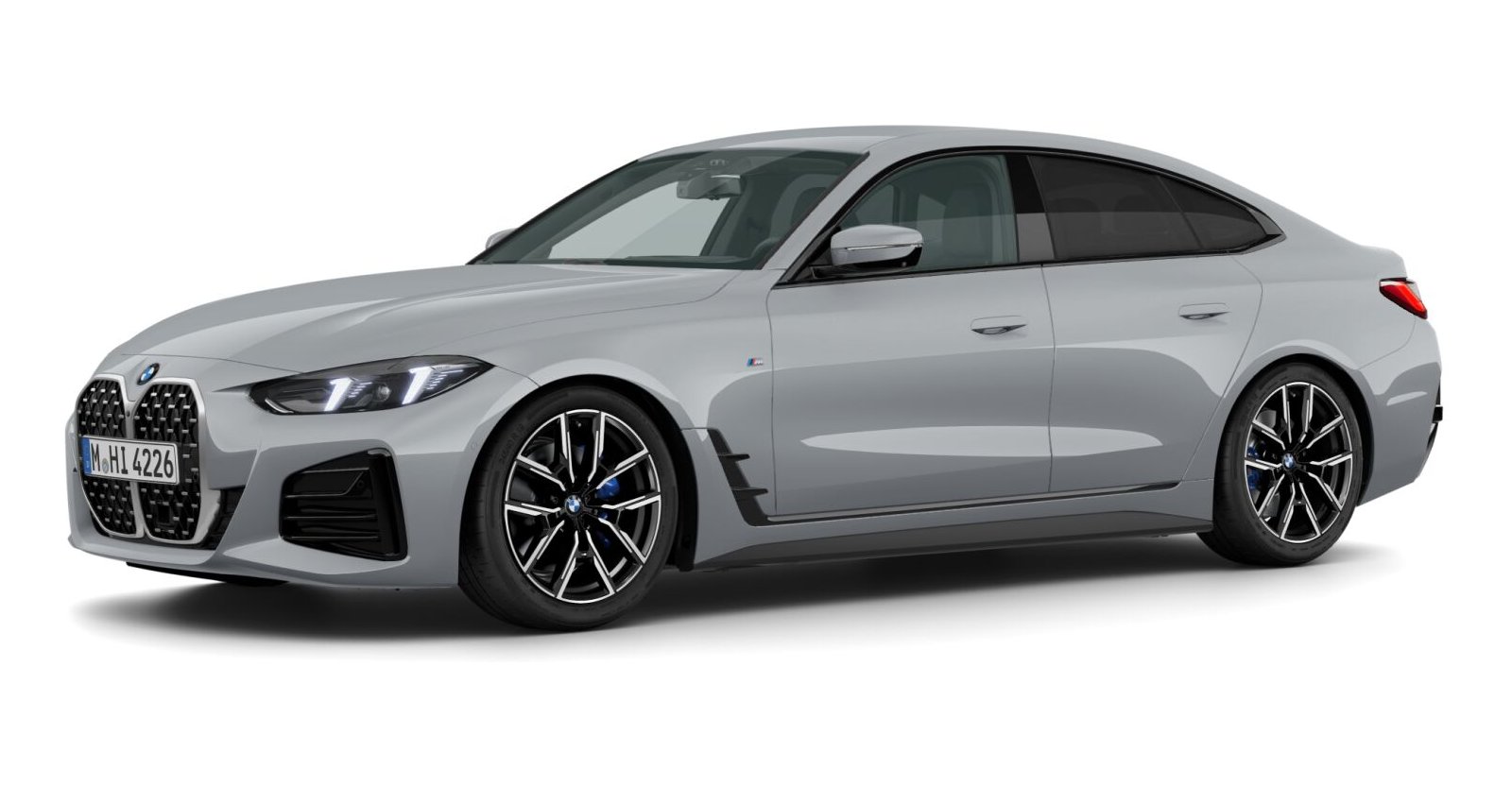 BMW BMW 4er in Grau von vorne