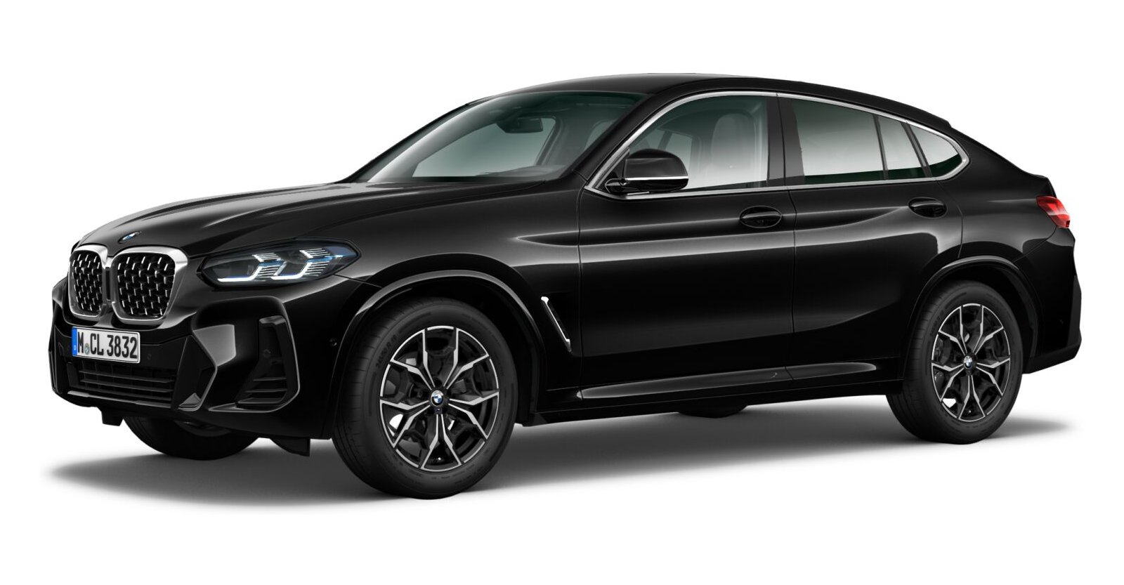 BMW BMW X in Schwarz von vorne BMW BMW X in Schwarz von vorne